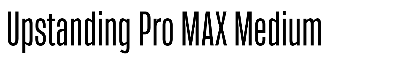 Upstanding Pro MAX Medium